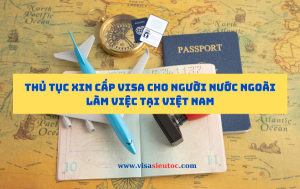 Thủ tục xin cấp visa cho người nước ngoài làm việc tại Việt Nam